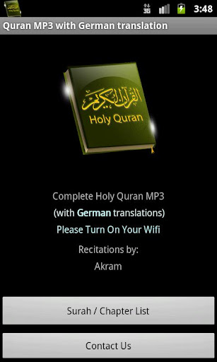 Quran MP3 With German