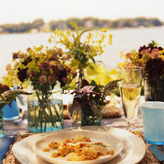 Gnudi with Roasted-Corn Sauce