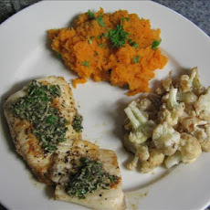 Pan-seared Cod With Basil Sauce