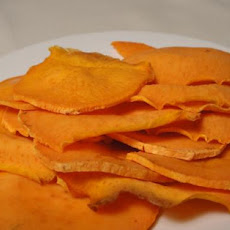 The Realtor's Baked Sweet Potato Chips