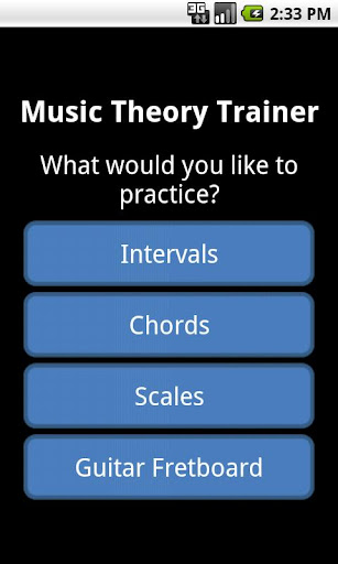 Music Theory Trainer