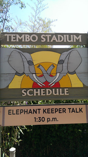 Tembo Elephant Stadium Mural