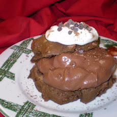 Buddha's Chocolate Mousse Shortcakes