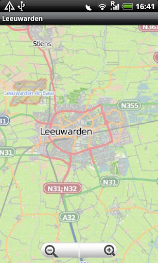 Leeuwarden Street Map