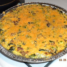Crustless Spinach Quiche