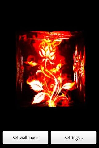 3D lotus flower