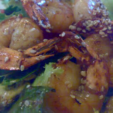 Honey Sesame Prawns