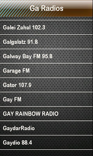 Ga Radio Ga Radios