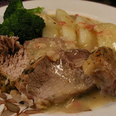 Drunken Pork Roast and Gravy