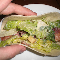 Crispy Chicken Salad Wraps