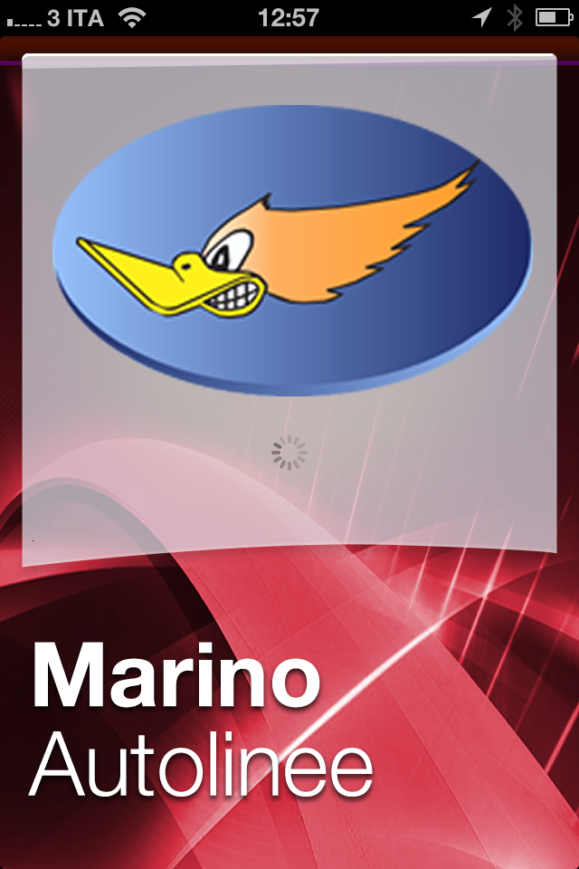 Android application MarinoBus screenshort