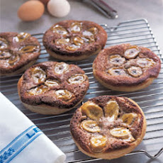 Walnut Frangipane and Banana Tartlets