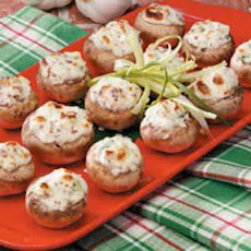 Bacon-Stuffed Mushrooms