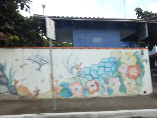 Mural Golfinhos