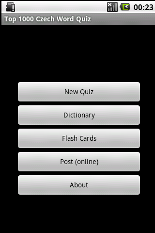 Top 999 Czech Word Quiz Dict