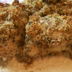 Baked Crispy Mustard Chicken