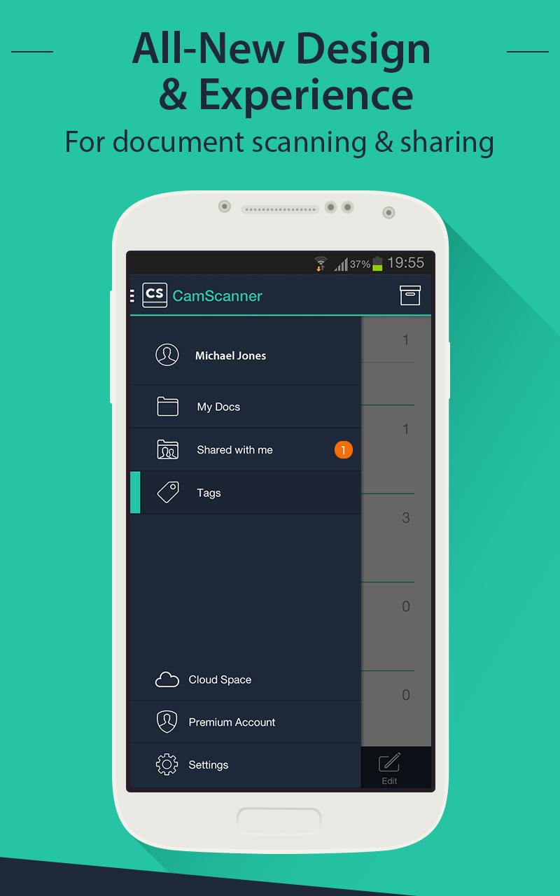 Android application CamScanner (License) screenshort