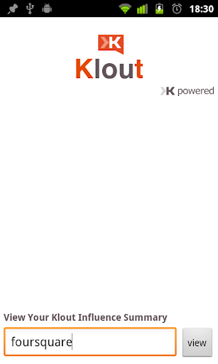 Klout for Android