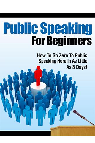 Public Speaking for Beginners