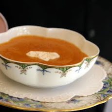 Summer Cold Peach Soup