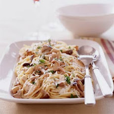 Mushroom Linguine