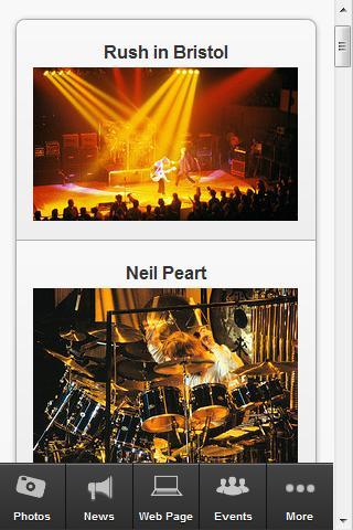 Neil Peart of Rush