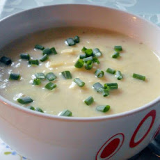 Cream of Cauliflower Soup With Gruyere Cheese