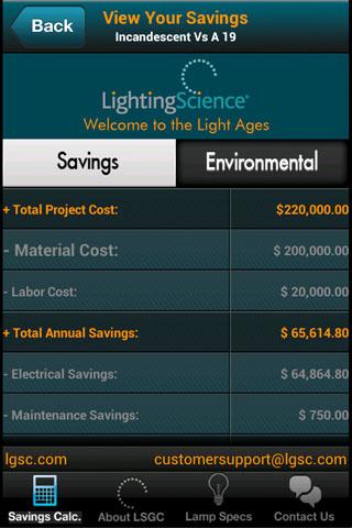 LED Savings Calculator