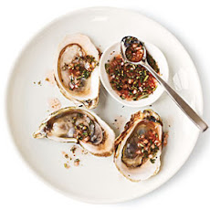Rosemary-Green Peppercorn Mignonette