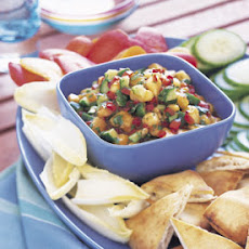 Peach and Cucumber Salsa