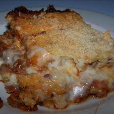 Ground Beef Pepperoni Pizza Casserole