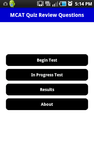 MCAT Practice Quiz