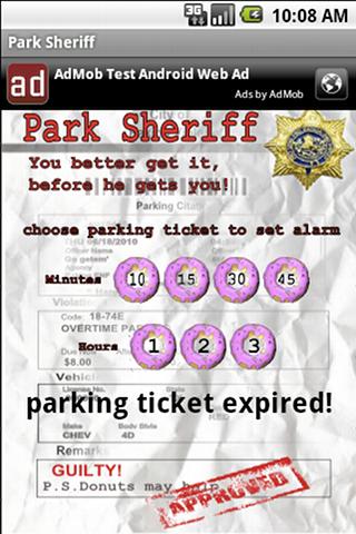 【免費生活App】Park Sheriff-APP點子