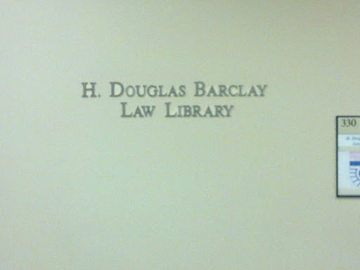 H Douglas Barclay Law Library