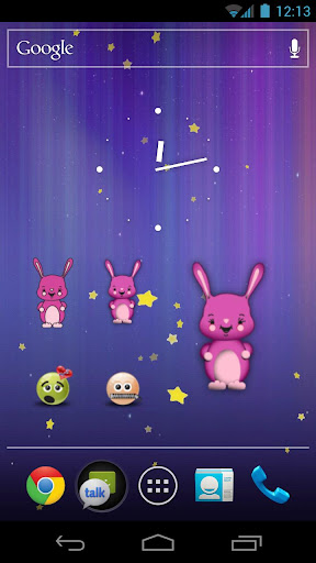 Easter Bunny Power Widget