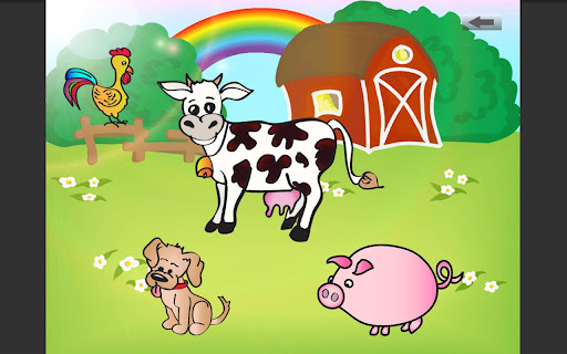 Tap animals for kids