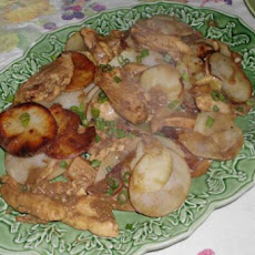 Balsamic Mustard Chicken with Potatoes
