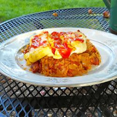 Omuraisu (Japanese Rice Omelet)