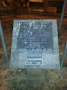 Placa Conmemorativa Calderon