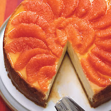 Ginger and Pink Grapefruit Cheesecake