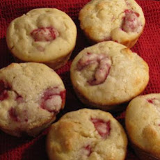 Sugar-Crusted Raspberry Muffins