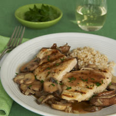 Skillet Chicken With Marsala & Mixed Mushrooms