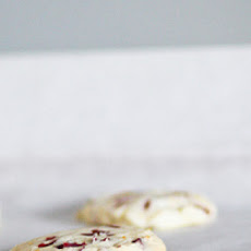 Cranberry Orange Shortbread Cookies