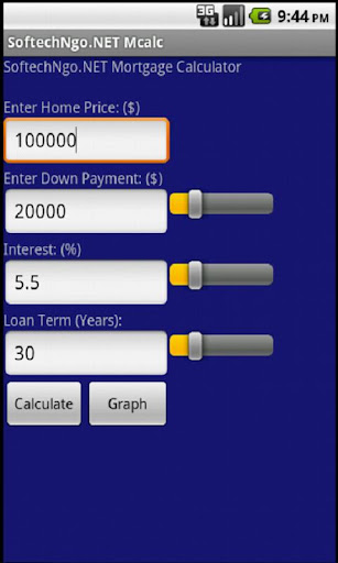 SoftechNgo.NET Mortgage Calc