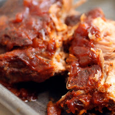Baby Back Ribs with Pomegranate Molasses
