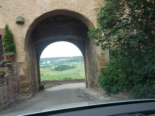 Eingang Burg Hornberg