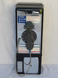 Single Slot Payphones - NY Tel 1C Manhattan Restaurant loc B-5 1