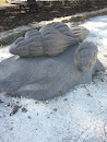 Shell Rock Statue