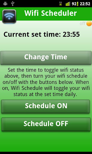 Wifi Scheduler