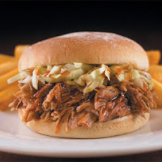 Barbecue pork sandwich